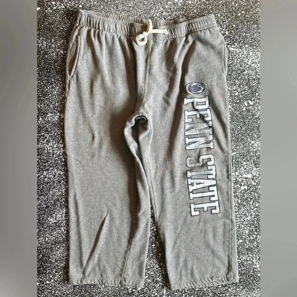 Penn State PSU NCAA Men’s Sweatpants W/ Drawstring & Pockets Sz 2XL 44/46